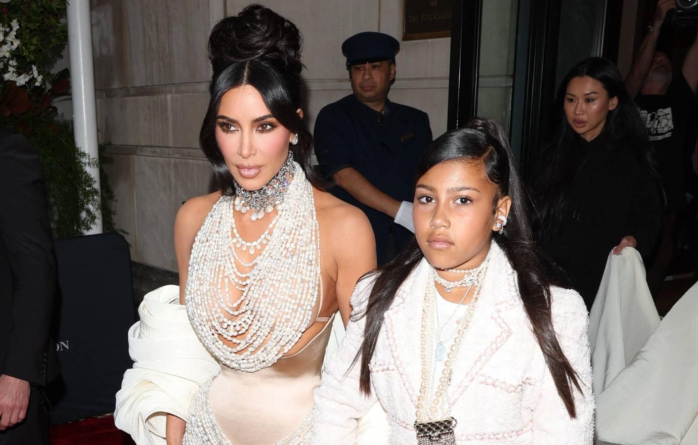 kim kardashian fans shocked grown up north west back to school photos