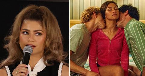 zendaya parents were prepared intimate scenes challengers euphoria pp