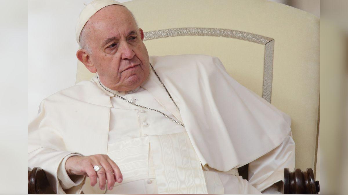 image of Christopher Hale claimed the late s-- offender was 'expressing contempt' for Pope Francis in his remarks.