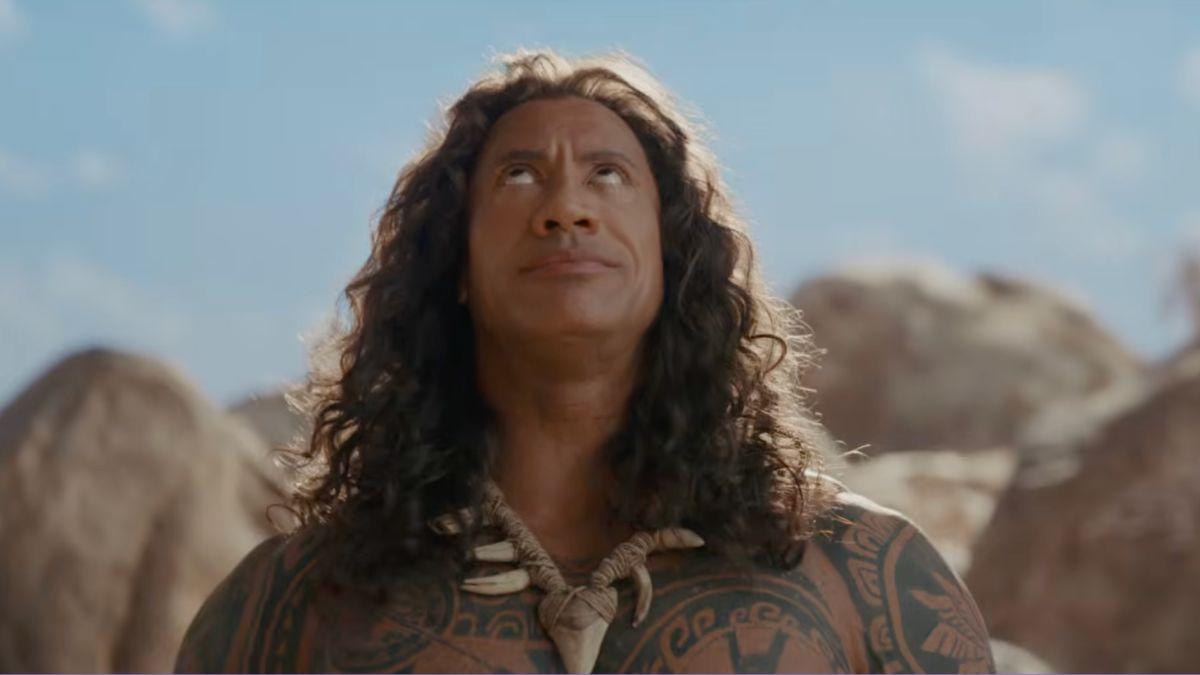 Image of Dwayne Johnson stars in the live-action 'Moana.'