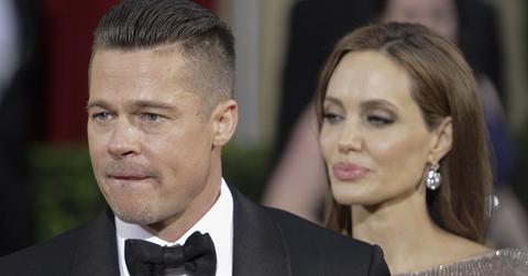 Brad Pitt and Angelina Jolie at the 2014 Oscars