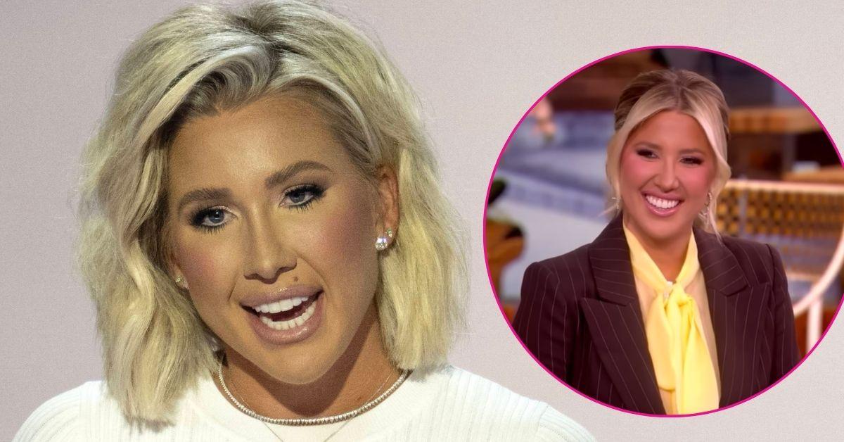 split photo of Savannah Chrisley