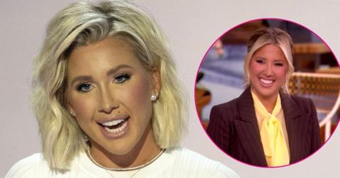 split photo of Savannah Chrisley