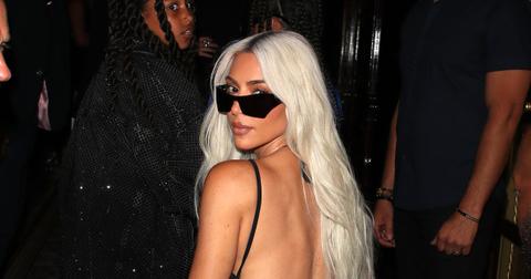 newly single kim kardashian flashes fans with thirst trap