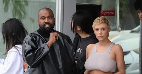 kanye west bianca censori cuddle up split rumors