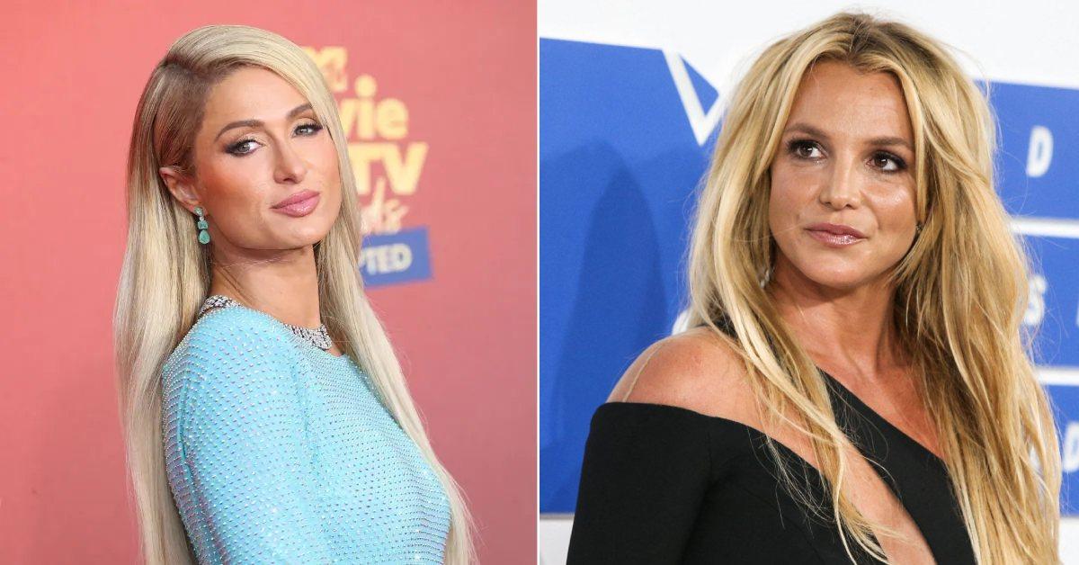 Composite photo of Paris Hilton and Britney Spears