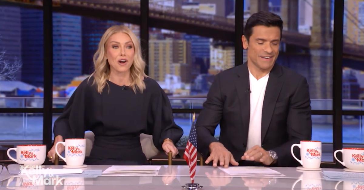 Image of Kelly Ripa is feeling stressed as Christmas rapidly approaches.