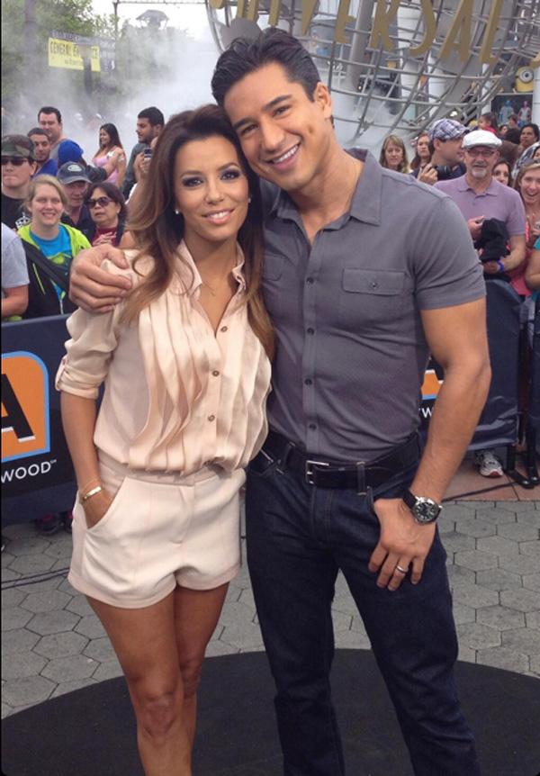 Eva Longoria Mario Lopez