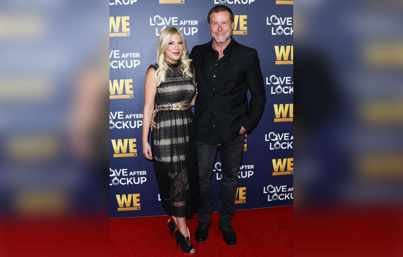 tori spelling spark back in my step grateful rumored split dean mcdermott exposed