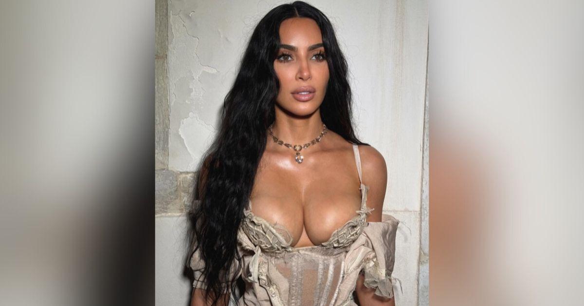 kim kardashian spills out dress jeff bezos lauren sanchez wedding