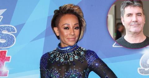 Mel b simon cowell altercation