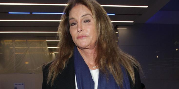 Caitlyn Jenner Catches A Flight At LAX