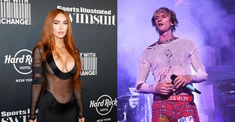 megan fox cheers machine gun kelly concert couples therapy