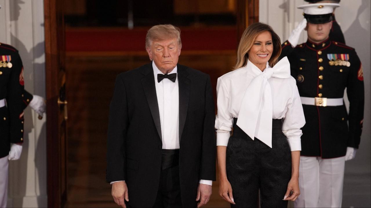 Trump and Melania