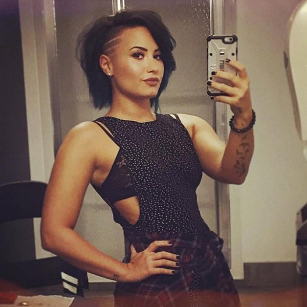 Demi lovato new hair