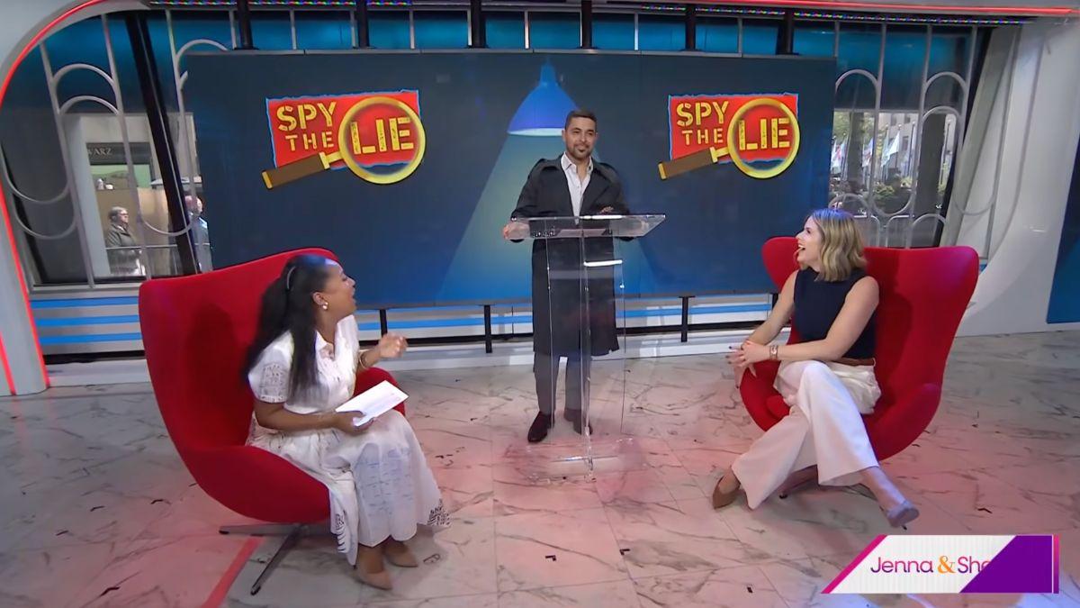 Image of Jenna Bush Hager and Sheinelle Jones tried to fool Wilmer Valderrama.