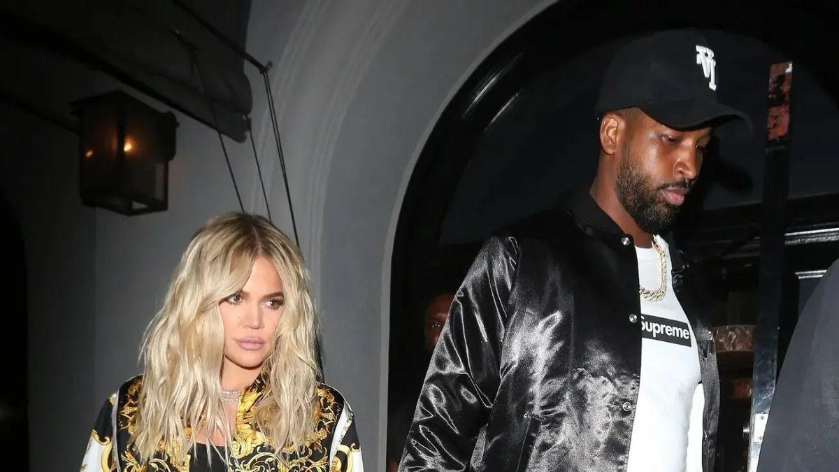 Photo of Khloé Kardashian and Tristan Thompson share two children.