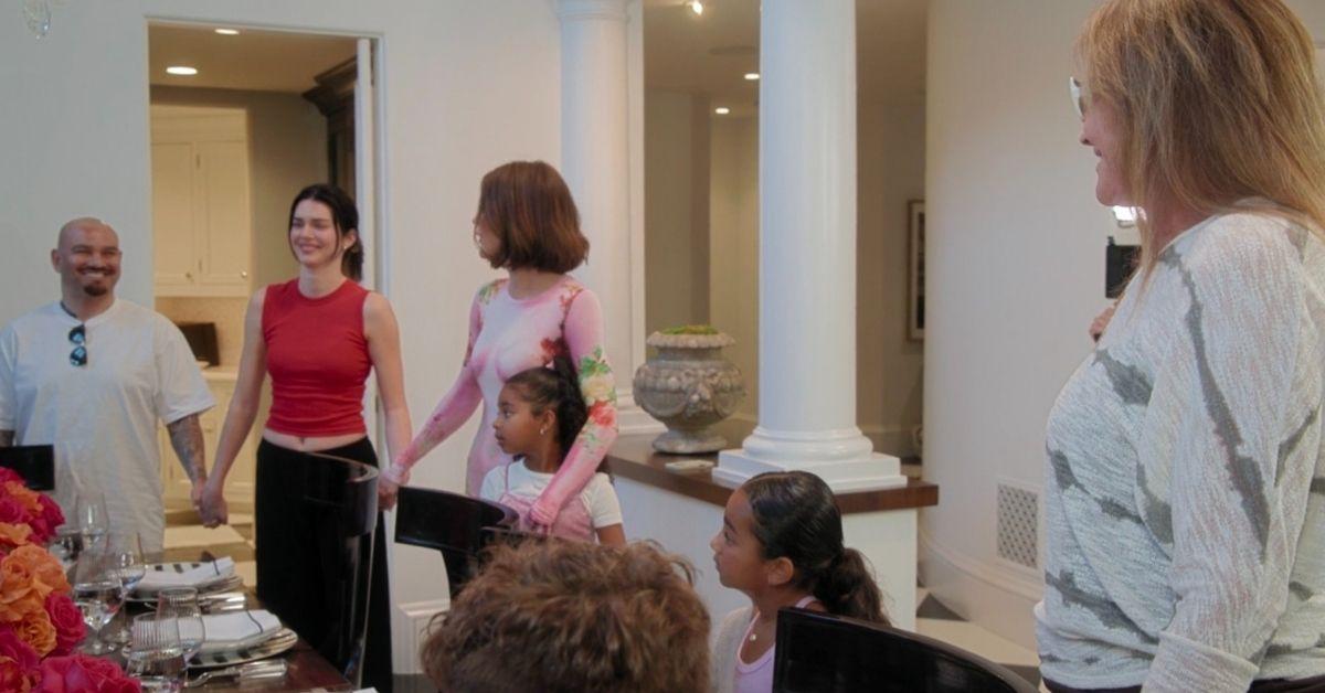 Photo of Kendall Jenner revealed she was shocked to see her parent's reunion.