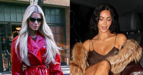 Composite Photo of Jessica Simpson and Kim Kardashian