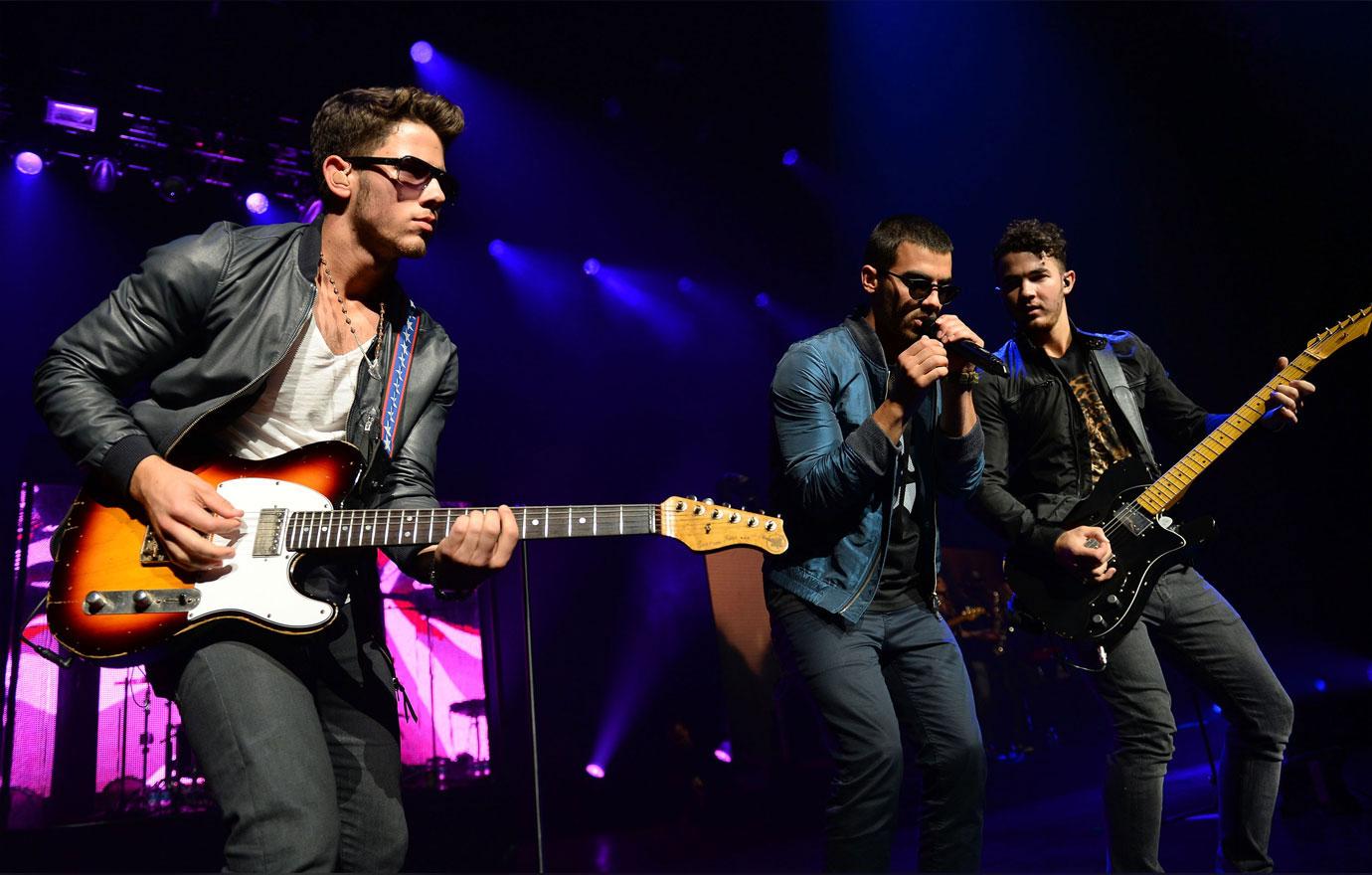 The Jonas Brothers Perform At The Gibson Amphitheatre