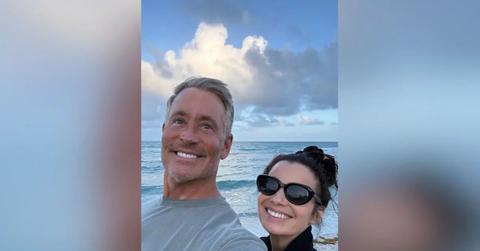 Photo of Fran Drescher and Peter Marc Jacobson