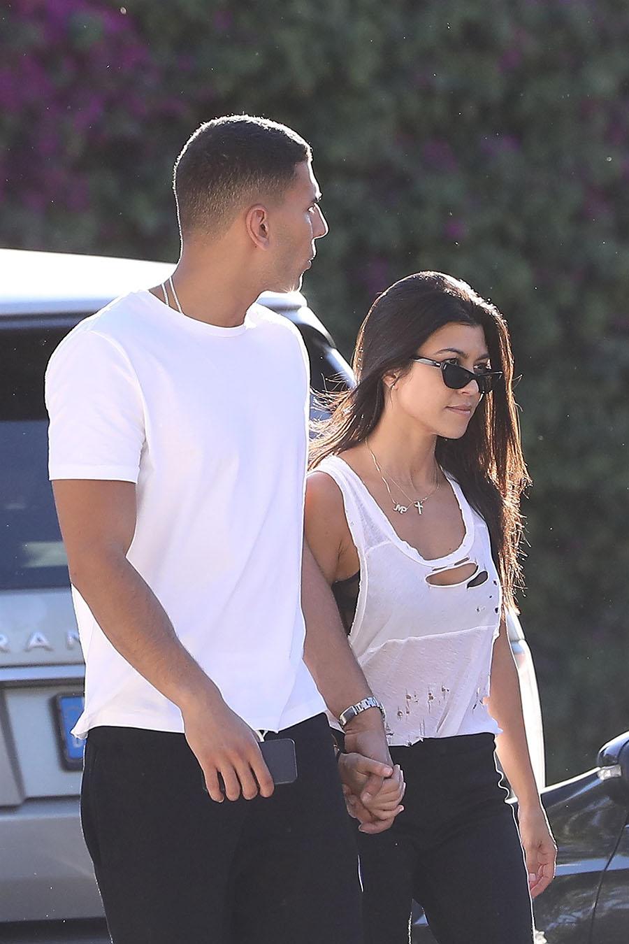 Kourtney Kardashian and Younes Bendjima take their love to Saint Tropez