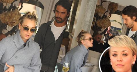 Kaley cuoco hiding marriage issues