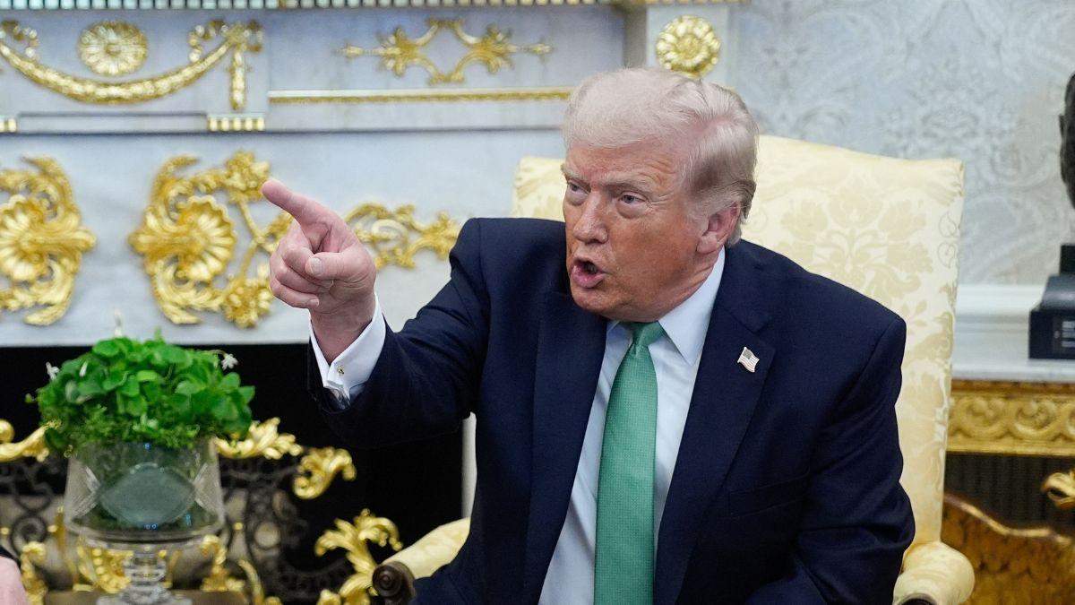 Image of Activists parodied a Best Picture campaign with Donald Trump imagery.