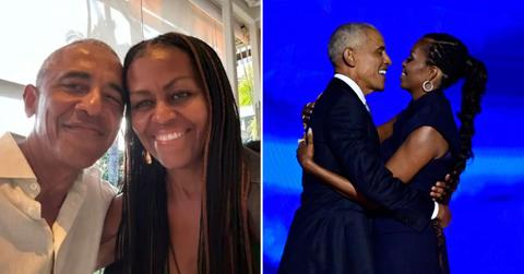 Photo of Barack Obama and Michelle Obama