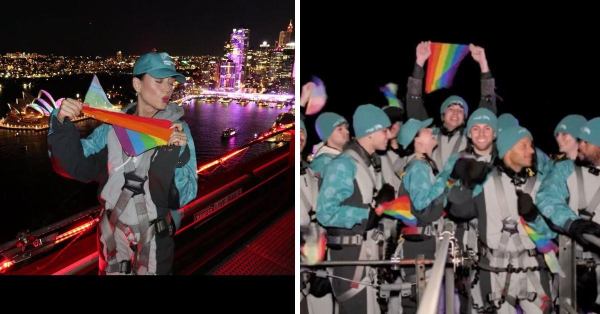 katy perry sydney bridge pride