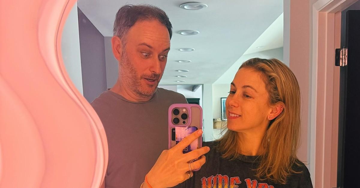image of The star shares two kids with her husband.