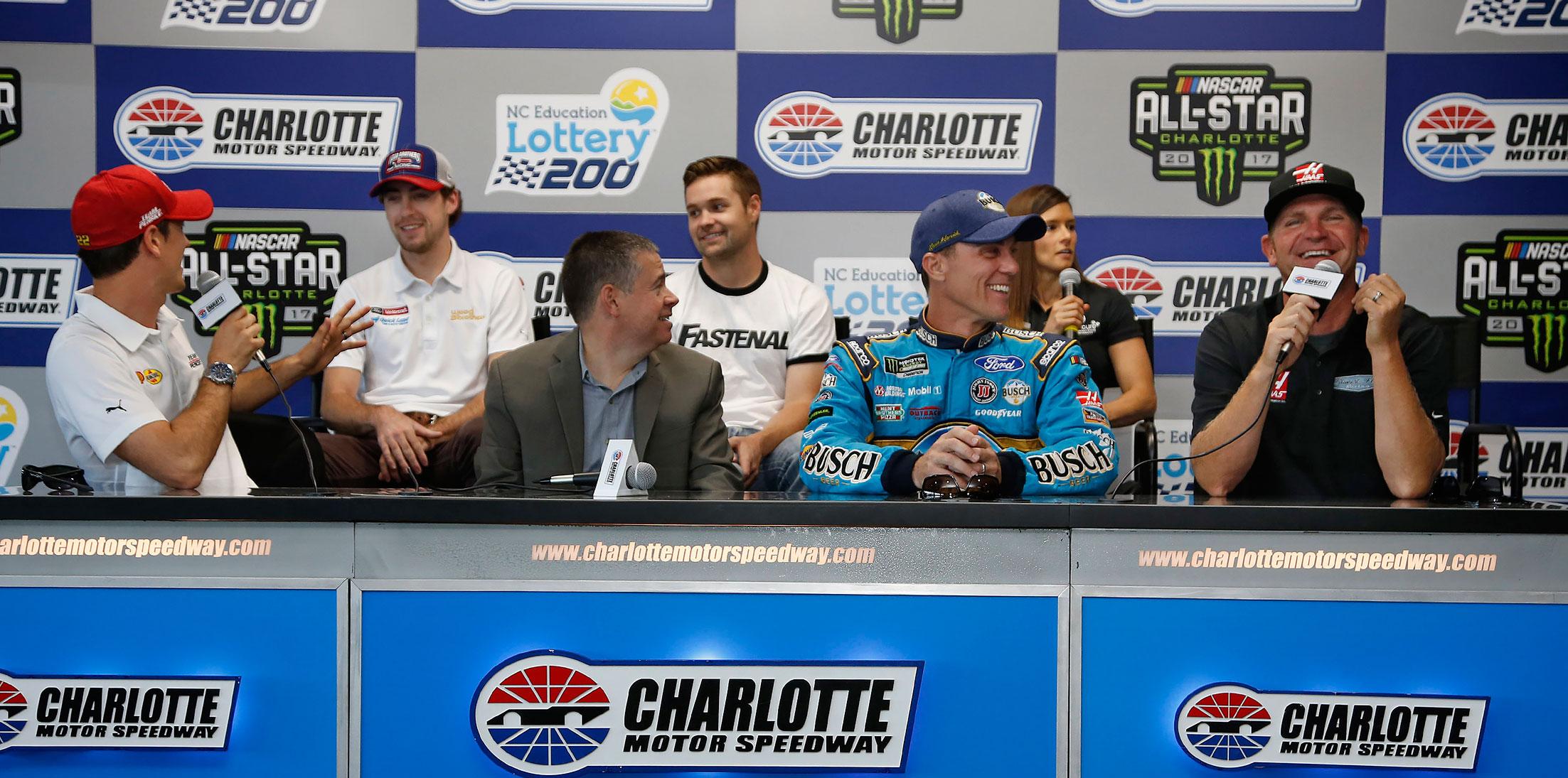 Nascar drivers only broadcast 1