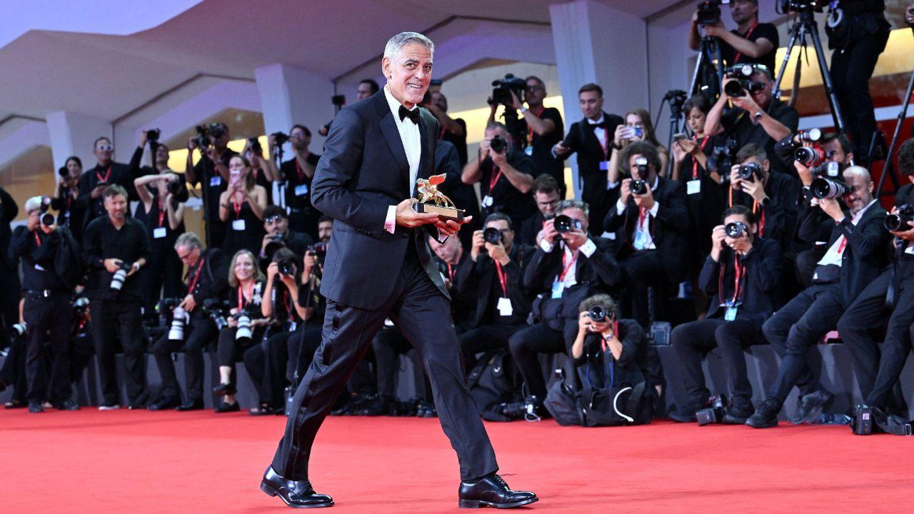 Image of George Clooney said that while sitting with Ada Zeidler as she was dying, it felt like 'minutes ago that she and I were both kids together.'