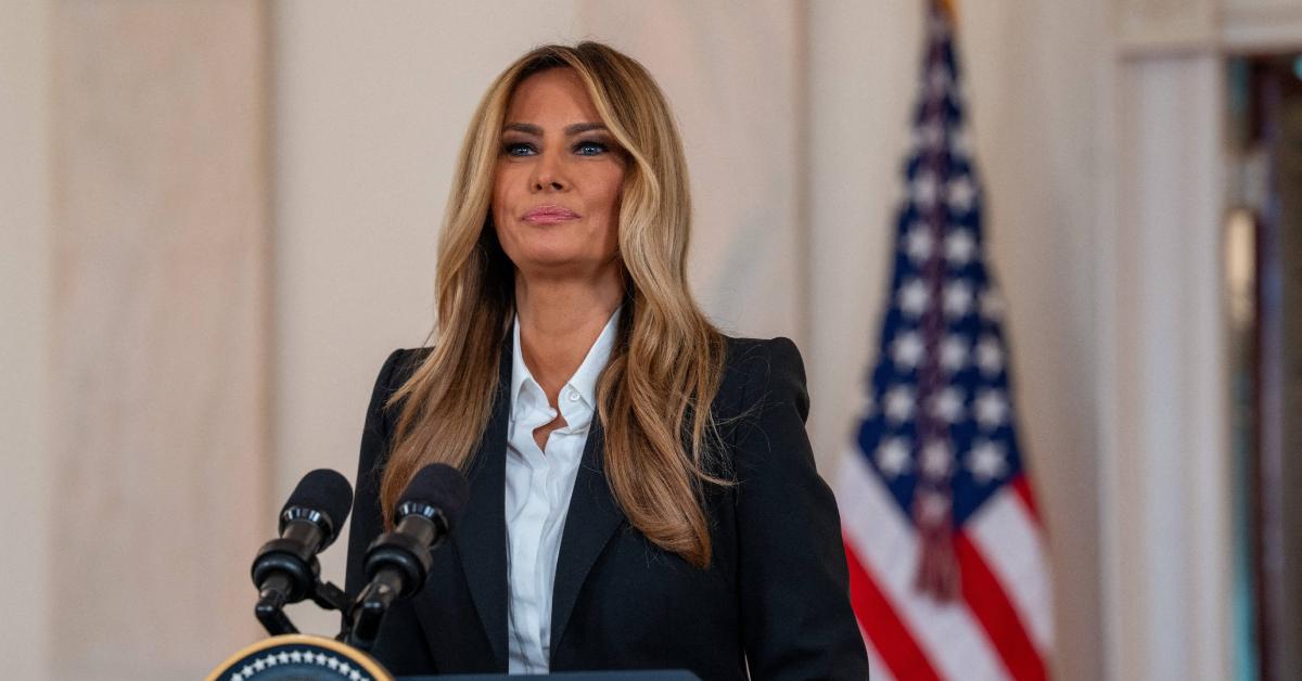 Image of the first lady's word salad appeared to leave some guests confused.