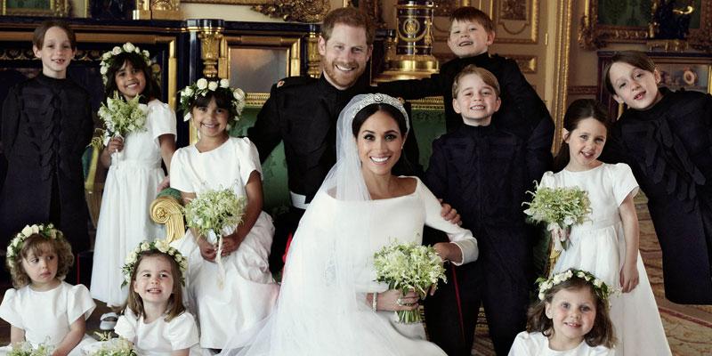 Meghan Markle Prince Harry Wedding Portraits Pics PP