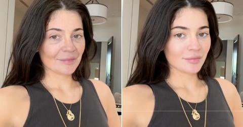 kylie jenner trolled wrinkled tiktok filter plastic surgery