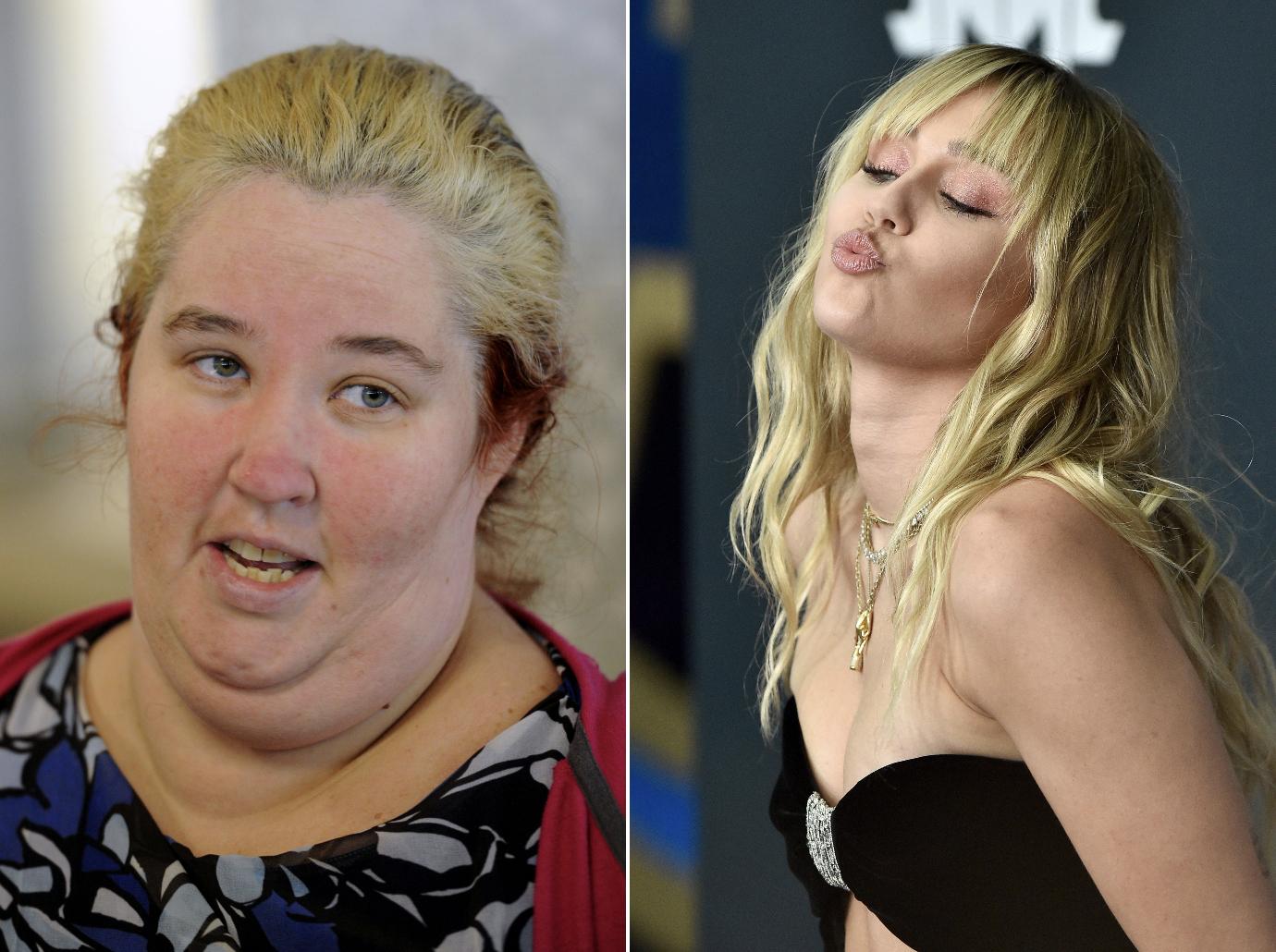 awkward celebrity encounters gallery mama june miley cyrus