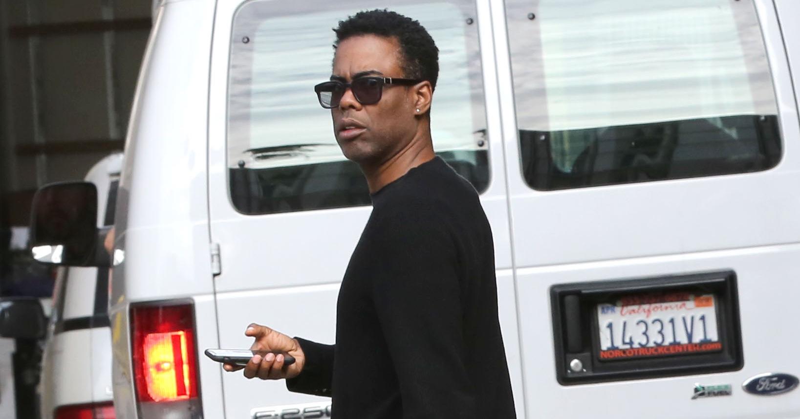 Chris Rock Spotted In Boston After Will Smith Slap Down