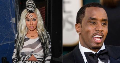 Composite Photo of Aubrey O'Day and Diddy