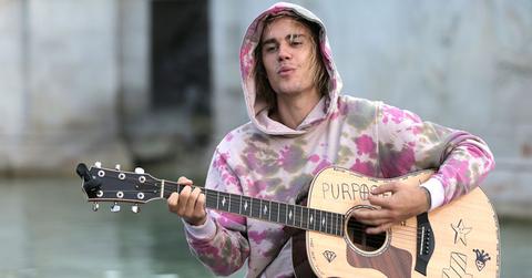 Justin bieber new music post pic