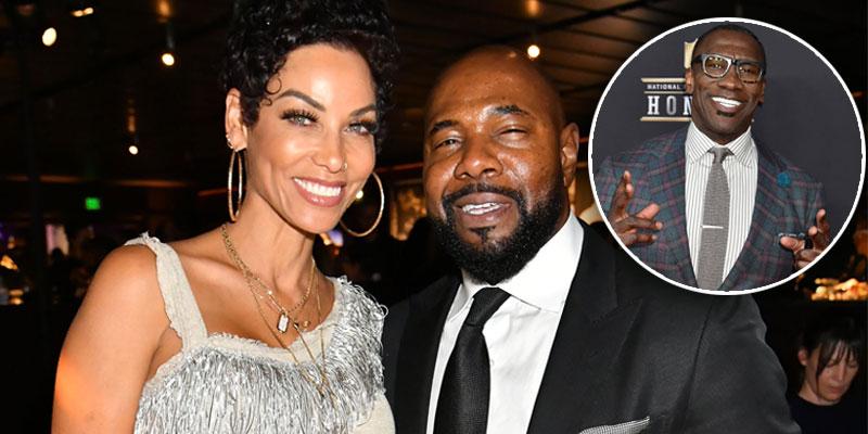 Shannon Sharpe Reacts After Nicole Murphy Explains Why She Was Caught Kissi...