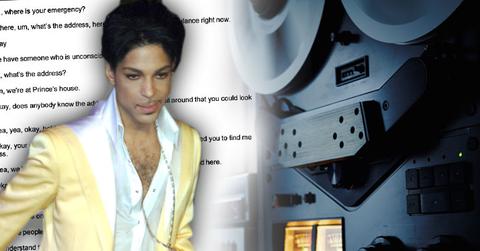 singer prince 911 call released