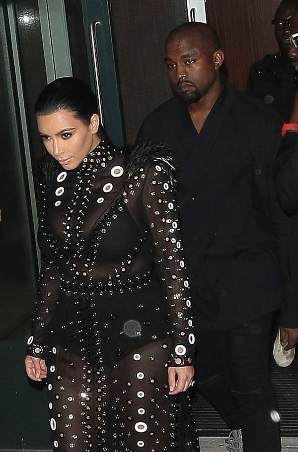 Kim kardashian kanye west home staff security workers