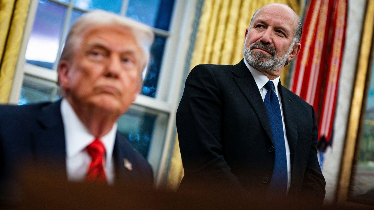 Image of Howard Lutnick and Jeffrey Epstein drew renewed attention after Simon Andriesz's death, as people revisited his whistleblowing work.