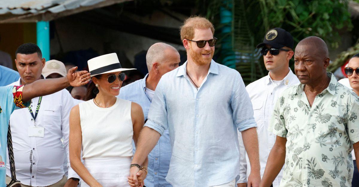 image of Prince Harry and Meghan Markle are estranged from their fathers.