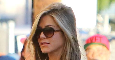 Jennifer Aniston arriving at ‘Jimmy Kimmel Live’ on ABC **NO DAILY MAIL SALES**