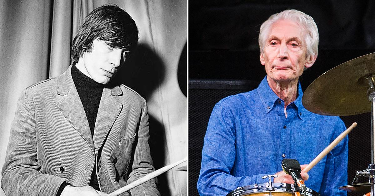 Rolling stones drummer charlie watts