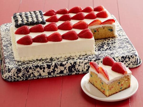 Flag Cake