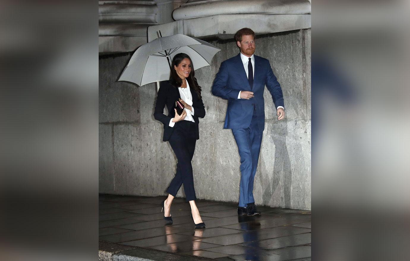 Prince Harry and Meghan Markle arrive at the Endeavour Fund Awards