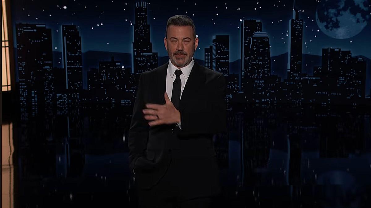 image of Jimmy Kimmel's widow joke did not sit well with Lara Trump. 